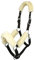 LeMieux Komfort-Halfter, Schwarz/Natur, Cob
