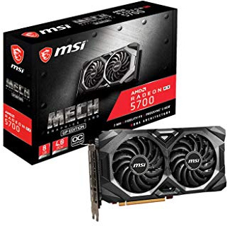 MSI Radeon RX 5700 Mech GP OC Carte Graphique Enthusiast