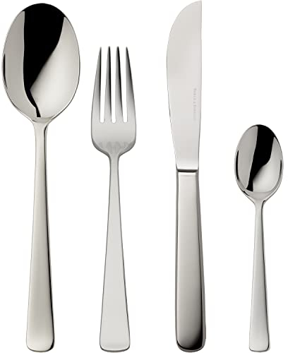 Robbe & Berking Atlantic Brillant 4 TLG. Menübesteck Besteckset (18/8 Edelstahl)