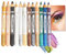 Mimore Lidschatten Bleistift 12 Farben/Set Glitter Lidschatten Stift Textmarker Professioneller Eyeliner Augenstift Pearly Luminous Shadow Stick Langlebiges wasserdichtes Eyeshadow Pen Set