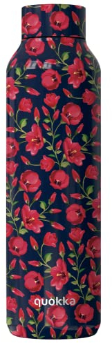 Quokka SOLID TINY TULIPS | TERMO BOTTIGLIA IN ACCIAIO INOX 850 ML