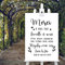 Bienvenue Mariage Autocollant, Plan De Table Mariage, Autocollant Mariage Personnalisé Date De Nom, Conseil De Mariage Français Panneau, Pancarte Personnalisable, Decoration Mariage Boheme