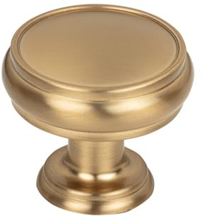 Top Knobs TK832 Serene 1-3/8 Inch Mushroom Cabinet Knob - Honey Bronze