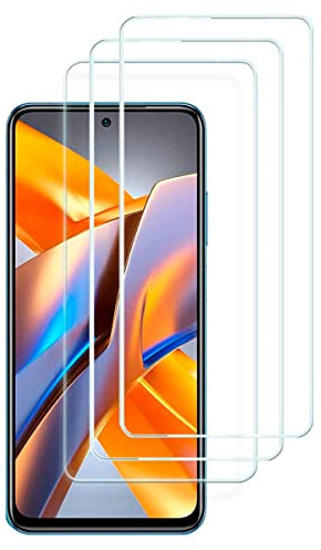 TD24H 3 X Protector de Pantalla para Xiaomi Poco F5 (5G) Cristal Templado 9H