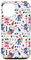 Hülle für iPhone 12/12 Pro Aufdruck im Urlaubsmodus Disney Stitch und Angel