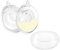 Coupelles Recueile Lait Maternel 100ml Coquille de Lait Maternel- 2 pieces en Silicone - Coquille d'Allaitement Avec Boite de Rangement