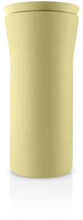 EVA SOLO | City To Go Becher 12oz Champagner | Praktischer doppelwandiger Thermobecher für einfache und einfache Einhandbedienung – Klickdeckel ermöglicht Trinken von allen Seiten | Sekt