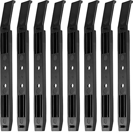 MRNHA 4 Paar Festplatten Schienen GehäUse KäFig ZubehöR Laufwerks Schacht Schieber Kunststoff Schienen für 3,5 Bis 5,25 Festplatten Einschub