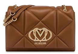 Love Moschino JC4041PP1MLC0201, Damen-Schultertasche, Kamel, einzigartig, Camel, Einheitsgröße