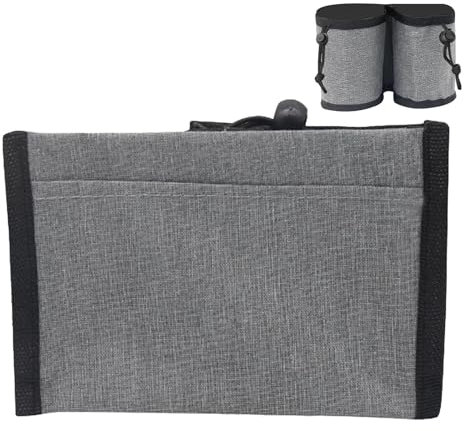 Portavasos para Equipaje, Portavasos para Maletas, Organizador de Tazas con Bolsa de Almacenamiento, Portavasos para Maleta, portavasos para Equipaje, Organizador de Almacenamiento de Tela Oxford,