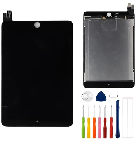E-yiiviil LCD-Digitalanzeige, kompatibel mit iPad Mini 5, A2126, A2124, A2133, 20,1 cm (7,9 Zoll) LCD-Display, Touchscreen, Montage mit Werkzeugen