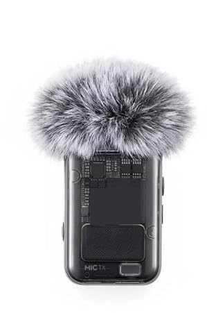 LFGOZSD pour DJI Mic 2 pour Suppression Intelligente du Bruit, Enregistrement sonore Interne Flottant 32 Bits, portée de 250 m(Mic 2 Transmitter W)
