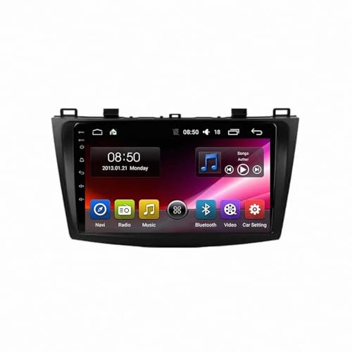 Carplay Display für Mazda 3 BL 2009-2013 Touch Display mit Navi, Bluetooth, GPS, WiFi, Am/Fm/RDS, Airplay, Super Link, GPS Navigation, 4 Kern 1G+16G