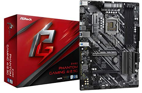 ASRock Z490 Phantom Gaming 4/2.5G Supports 10 th Gen Intel ® Core™ processors (Socket 1200) motherboard