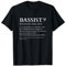 Bassist Definition T-Shirt Bass Musiker Musik Geschenk T-Shirt