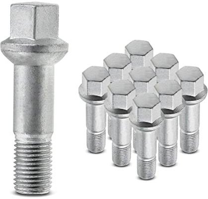 Frankberg Lot de 10 boulons de roue M14 x 1,5 compatibles avec W461 W463 X164 X204 W164 V251 W251 W140 W220 C140 C215 1991-Heute A0009905307
