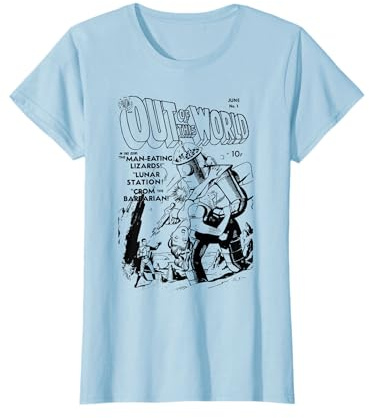 Sci Fi Pin Up Girl Science Fiction Vintage Horreur BD T-Shirt