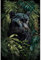 Ceanothe Tableau sur toile panthère noire 65x97 cm Décoration Murale Art Décoratif Muraux Peinture Imprimée en HD Salon Chambre Bureau Bois de Forêt FSC Fabriqué en France