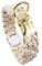 GPS-Tracker - Hundehalsband mit versteckter AirTag-Halterung, Optional mit Diebstahlschutz, Abschließbar mit Schloss, Beige und Gold (S (28-33cm))