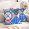 TOCOMOA Kissenbezug 40x40 2er Set - Bunt Kissenbezüge Paisley Muster, Kopfkissenbezug 40x40 cm mit Reißverschluss, Oeko-TEX Zertifiziert, Weich und Hypoallergen Kissenhülle Blau
