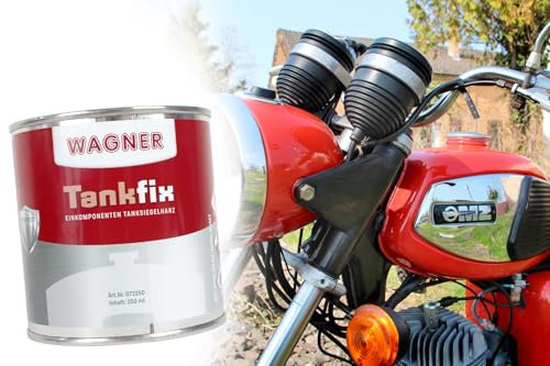 Tank Versiegelung Rostschutz Komponentenharz Beschichtung für Tankinnenflächen Anti Korrosion, Langzeitschutz alle Tanks, 250ml Dose