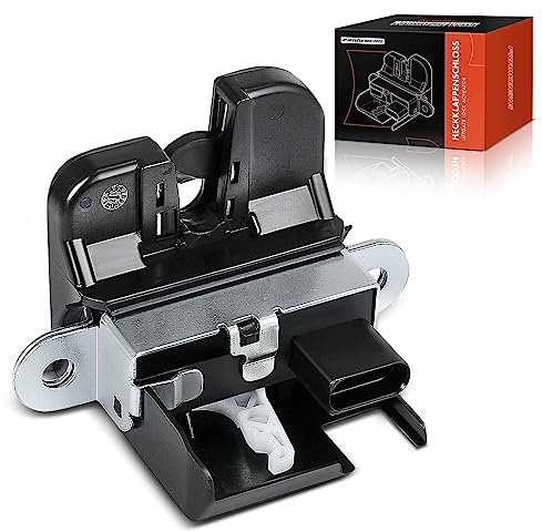 Frankberg Serratura Portellone Posteriore Baule a 4 poli Compatibile con Golf V Golf VI Golf Plus Leon Toledo III Altea Replace # 1K6827505E 5K0827505A