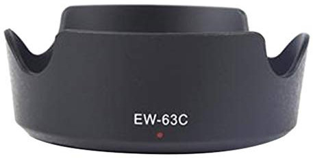 Caruba EW-63C: Canon EF-S kompatibler Objektivadapter für 18-55mm f/3.5-5.6 IS STM, Schwarz, Mechanisch, Zoom, Autofokus, 3:1, Canon EF-S Bajonett