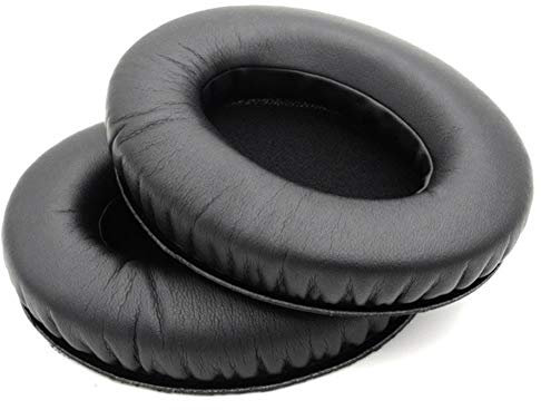 HualuBro Replacement Ear Pads Earpad Cushions Case Cover for Sennheiser HD418 HD419 HD428 HD429 HD439 HD438 HD448 HD449 Headphone (Protein Leather)