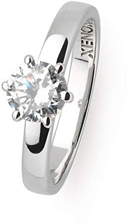 Xenox XS7356 Ring Damen Silver Circle Krappe Zirkonia Silber Gr. 56