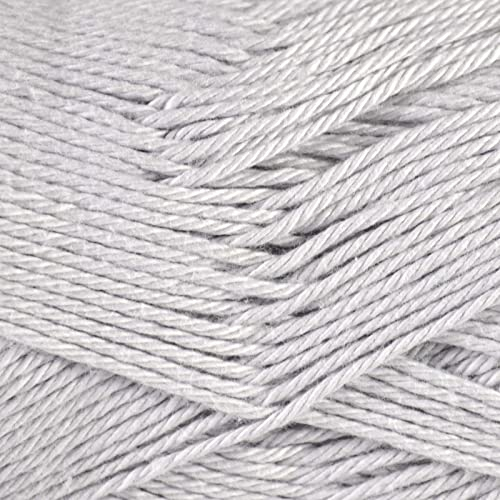 James C Brett Its Pure Cotton - 100% Cotton DK Knitting Yarn (IC07 Grey)
