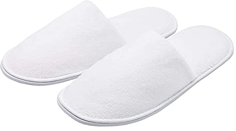 100 paia di ciabatte pantofole cortesia chiuse per alberghi hotel spa in SPUGNA COTONE/EVA 50 gr. 28,5 x 11,7 LUXURY