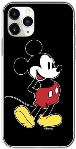 ERT Disney Mickey Mouse Phone Case Designed for iPhone 11 PRO - Black DPCMIC18694
