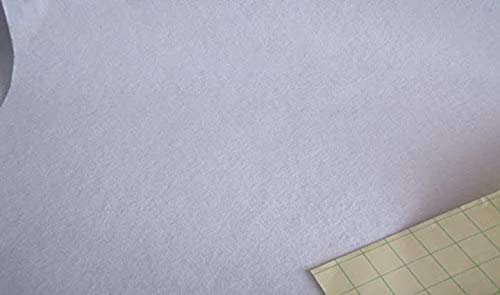 StoffBook WEIß DEKOFILZ BASTELN SELBSTKLEBEND DIY 50X40CM FILZSTOFF KLEBEFILZ, B786 (weiß)