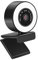 Lumière vidéo LED USB Drive Video Webcam 2K HD caméra en Direct, luminosité réglable de Mise au Point Automatique, pour en Direct en Ligne, éducation à Distance