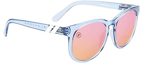 Blenders Eyewear H Series – Polarized Sunglasses – Round Cat Eye, Spring Loaded Hinge – 100% UV Protection – For Women, Pacific Grace, Standard