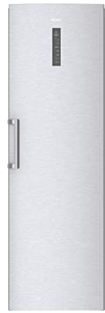 Haier H3F330SEH1 Stand-Gefrierschrank/InstaSwitch/Smart hOn-App / / Nutzvolumen 330 L/Inverter Kompressor/Fresher Zone/No Frost/Digitales Türdisplay/Silber