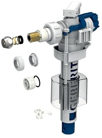 Geberit 244.510.00.1 Typ 380 AG 3/8 Zoll BSP Seiteneinlass-Spülkasten-Einlass-Schwimmerventil