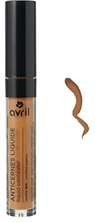 Avril - Flüssiger Bio-Concealer – deckende Textur – flüssig und einfach aufzutragen – 99,5% natürlicher Herkunft – zertifiziert mit Bio Ecocert, hergestellt in Italien – 3 ml
