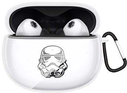 GIOPUEY Transparent Hülle Kompatibel mit Xiaomi Buds 3 Star Wars Edition, TPU Stoßfeste Schutzhülle, Ultradünn, Kein Geruch, Hülle Silikon- Transparent