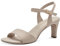 Tamaris Femme 1-28028-42 Sandales à Talon, Beige, 38.5 EU