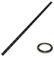 Rollo 5m /25m bisagra piano acabado negro bisagra piano 25x0.7mm rollo 5 metros