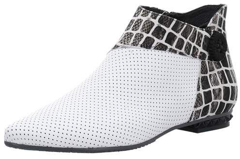 Simen 6667A WEISS/GRAU Stiefeletten weiß weiß