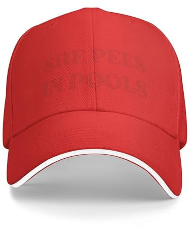 She Pees in Pools-Mütze für Männer und Frauen, Baseballkappe, Geschenke, lustige Mode, Trucker-Mütze