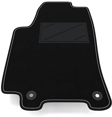 Automatte nur auf der Fahrerseite, 1 Stück, kompatibel mit Audi 80 B4 Cabrio 1991-1994| 1 maßgeschneiderter Teppich