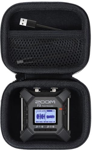 Lebakort Hart Schutz Hülle Etui Tasche für Zoom F3 – 2-Spur-Broadcast-Field-Recorder