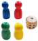 Brettspielzubehör | Multicolor -Schachstücke | Klassische Brettspiel Bauern | 2,5x1.2cm | Kompakt und leicht | Perfekt für Kinder und Erwachsene
