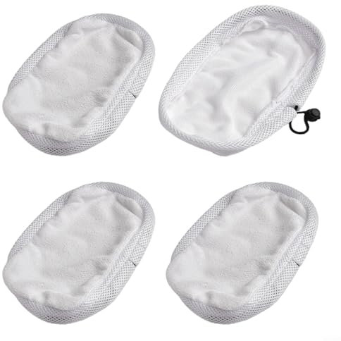 Cleaning with 4pcs Microfiber Mop Cloths for Morphy Richards For Steam Mops
