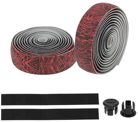 Gyrodymix Lenkerband Orange Rot 1 Satz Für Road Bike Mountain Bike