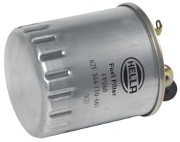 HELLA 8ZF 366 110-681 Kraftstofffilter FF068 - Leitungsfilter