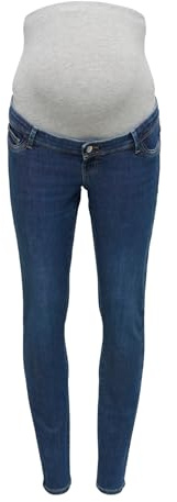 ONLY Damen Skinny Jeans Blau S/30 | Skinny Fit, Casual, Bei max. 40 grad waschen